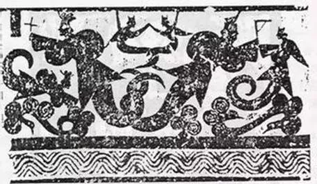 伏羲氏手執(zhí)矩，女媧氏手執(zhí)規(guī)